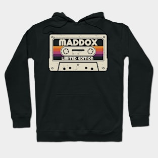 Maddox Name Limited Edition Hoodie